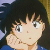 Kagome sighing