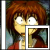 Kenshin's traditional surprised look