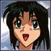 Misao smiling