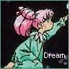 Chibi Usa reaching out with 'Dream' under her