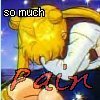 Usagi crying with 'So much pain'