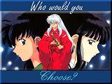 Inuyasha, Kagome and Kikyo; 'Who would you choose?'