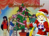 A Christmasy Sailor Moon group